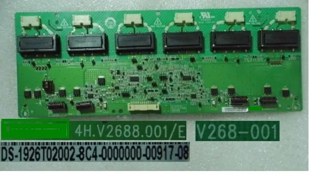 Placa de alto voltaje 4H.V2688.001/E para L26N6 LCD27K73, conexión con placa de conexión T-CON