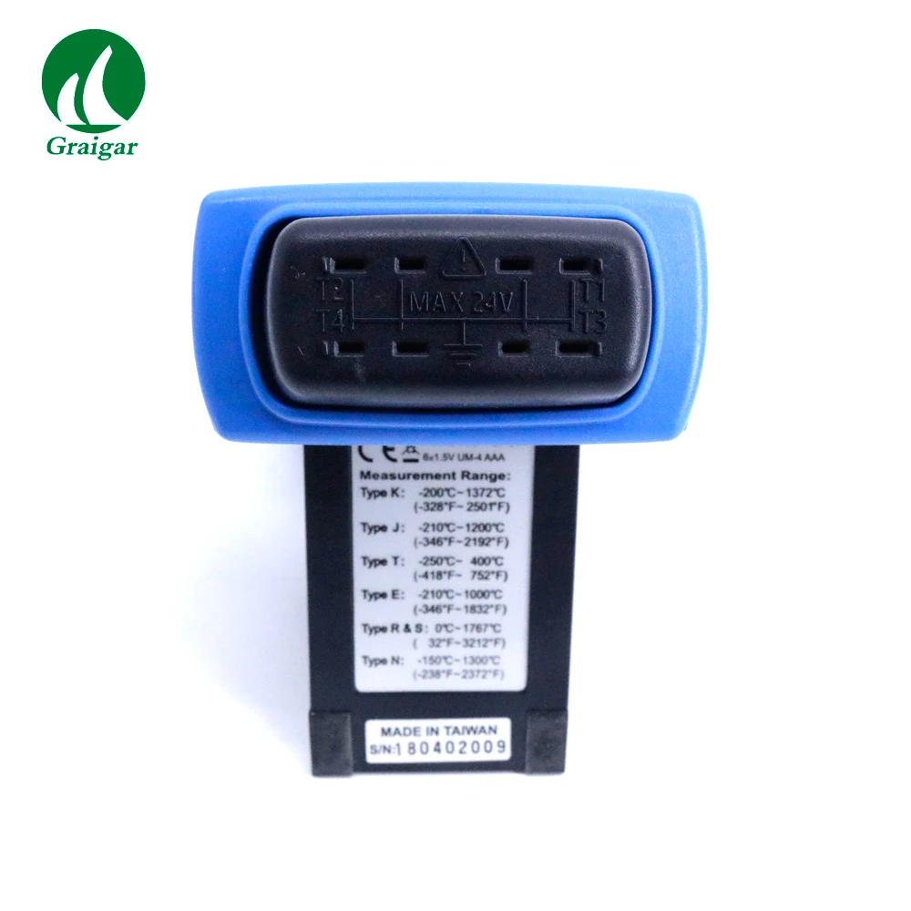 Digital TM-747D K/J/T/E/R/S/N Tipo Termômetro digital 10000 registros de temperatura