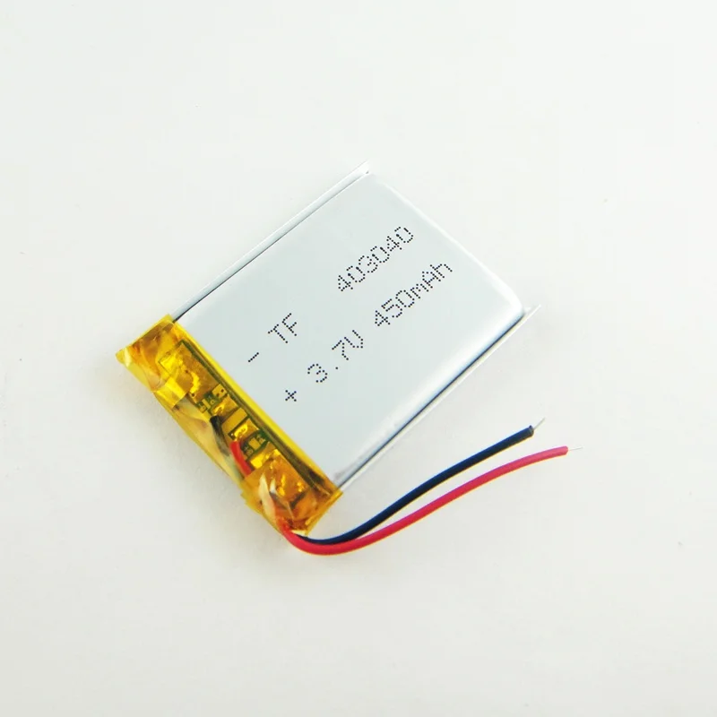 بطارية ليثيوم بوليمر Q99 بني 3.7 فولت ، حزمة MP3 sunspot Q12 tachograph 403040 ، خلية ليثيوم أيون قابلة لإعادة الشحن