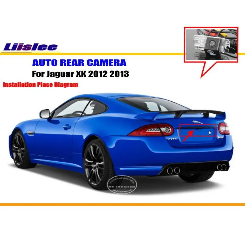 For Jaguar XK 2012-2013 Car Rearview Rear View Camera Backup Back Parking AUTO HD CCD CAM Accessories Kit