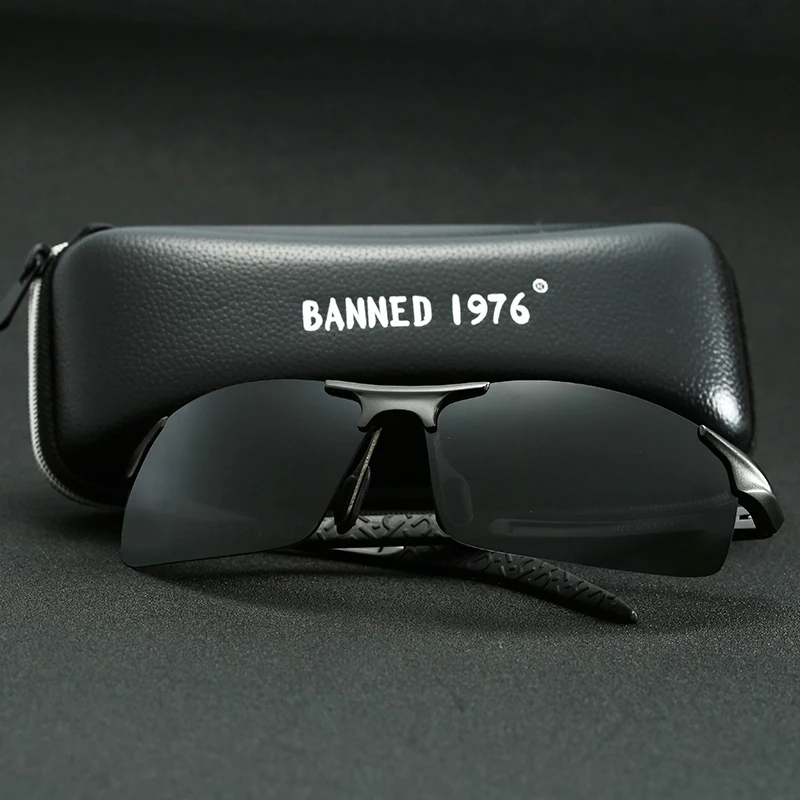 2020 Aluminum Magnesium Spring Hinges Women Men Cool Polarized Sunglasses UV400 Driving Oculos Sun Glasses With Original Box