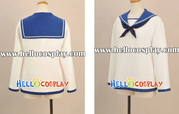 Strike Witches Cosplay Yoshika Miyafuji Sailor Jacket H008