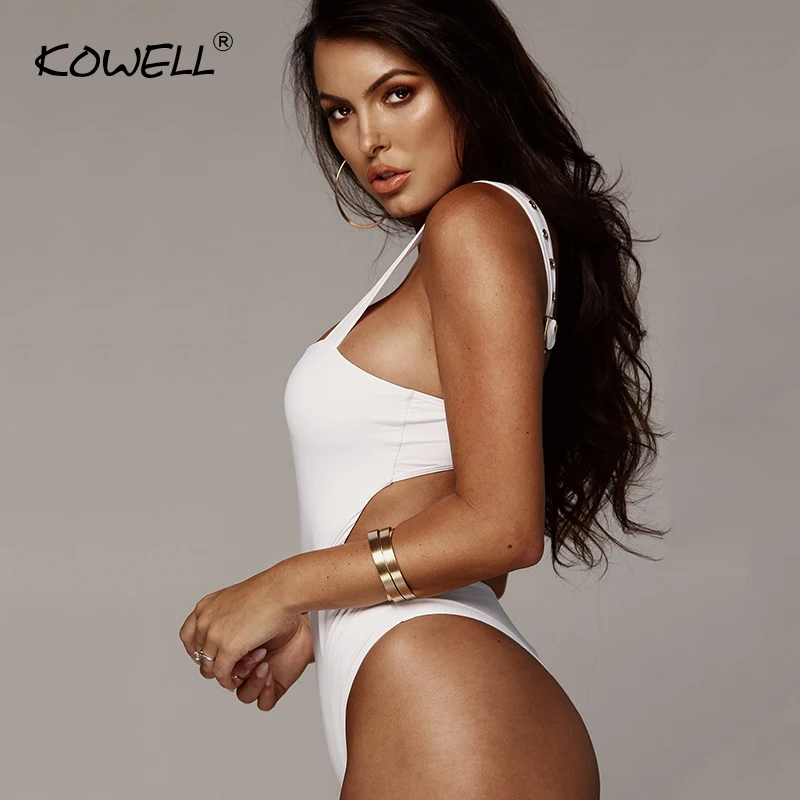 Hot Sale Backless Adjustable Shoulder Strap Sexy Bodysuit Women Sleeveless Skinny Romper Women Push Up Casual Ladies Bodysuits