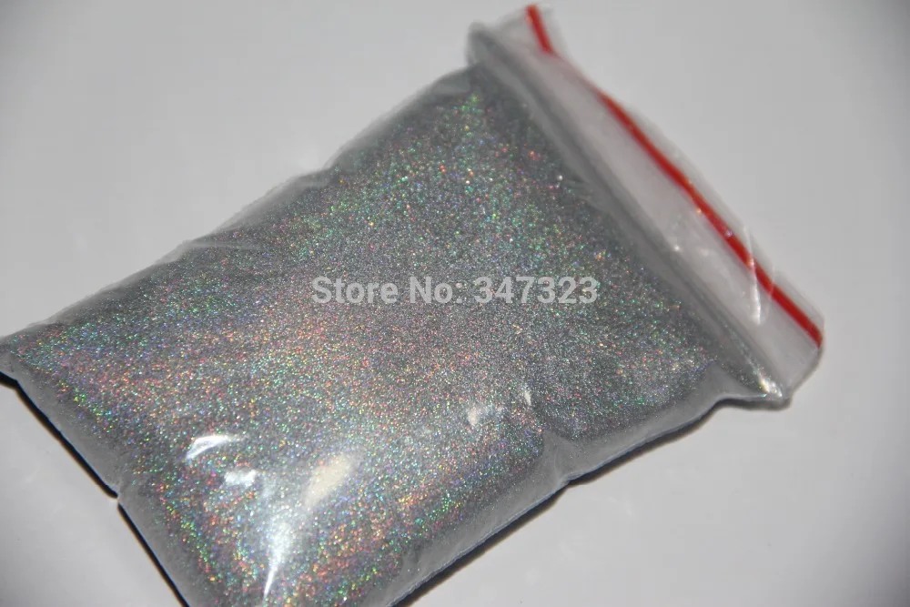 TCA100 0.05mm 002 Laser  Silver Color Glitter Powder for nail,tattoo art decoration Free ship Wholesale DIY dust