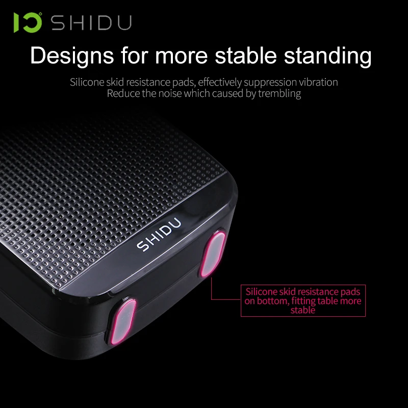 SHIDU Wired Portable Voice Amplifier USB Speaker Full Range Speakers Lautsprecher For Teachers Tour Guide Yoga Instructors S512