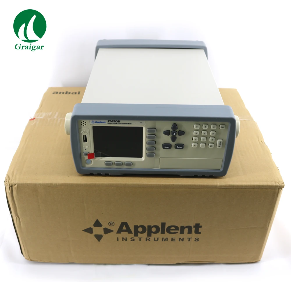 Novo at4508 8 canais temperatura industrial tester termômetro datalogger temperatura datalogger para aparelhos de aquecimento