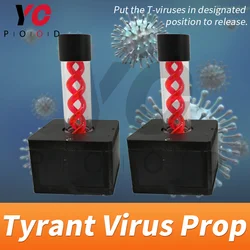 T-Virus prop Room escape put the virus to the designated location to unlock YOPOOD real life takagism games in chamber room