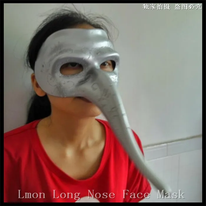 

Halloween Masquerade Party Face Mask handmade antique Venice mask long nose king mask For Cosplay Party Dance Ball Gifts Toys