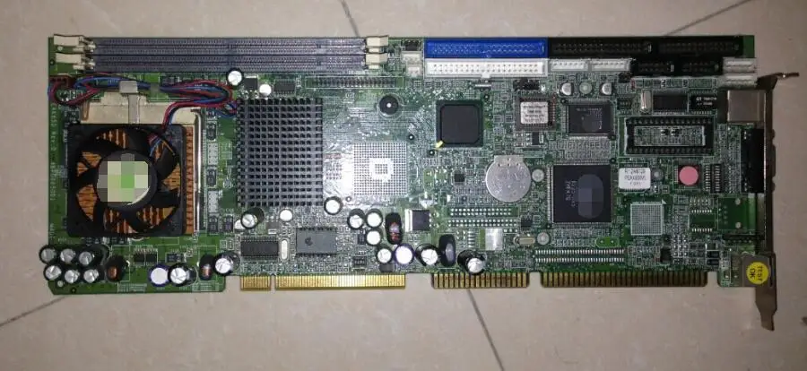 

PEAK650 Rev:D3 100% OK Original Embedded IPC Board Full-size CPU Card ISA Industrial Mainboard PICMG 1.0 with CPU RAM 1*LAN