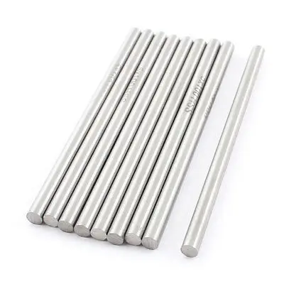 5mm x 100mm Silver Tone HSS Boring Tool Round Lathe Bar Rod