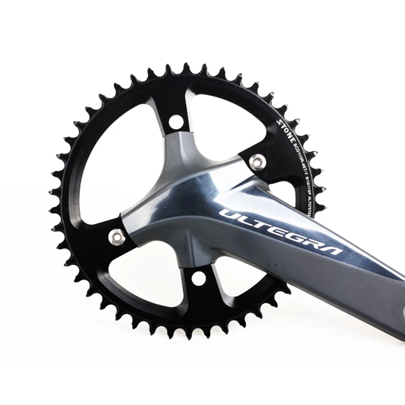 Stone Circle Bike Single Chainring BCD 110 Narrow Wide 110mm Fit R7000 Ultegra R8000 /R9100 Folding Road Bike Chainwheel