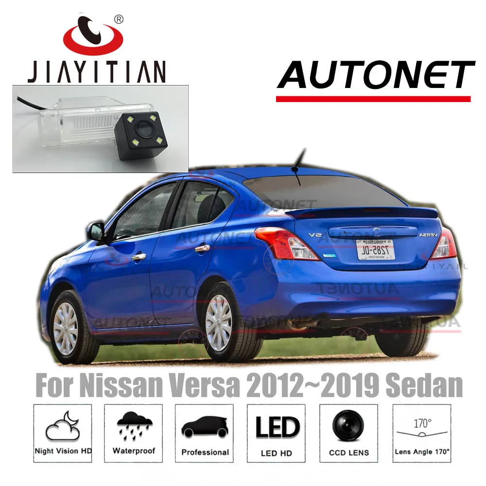 JIAYITIAN Rear View Camera For Nissan Versa sedan N17 For nissan Latio 2012~2018 CCD/Night Vision/Backup parking Reverse camera