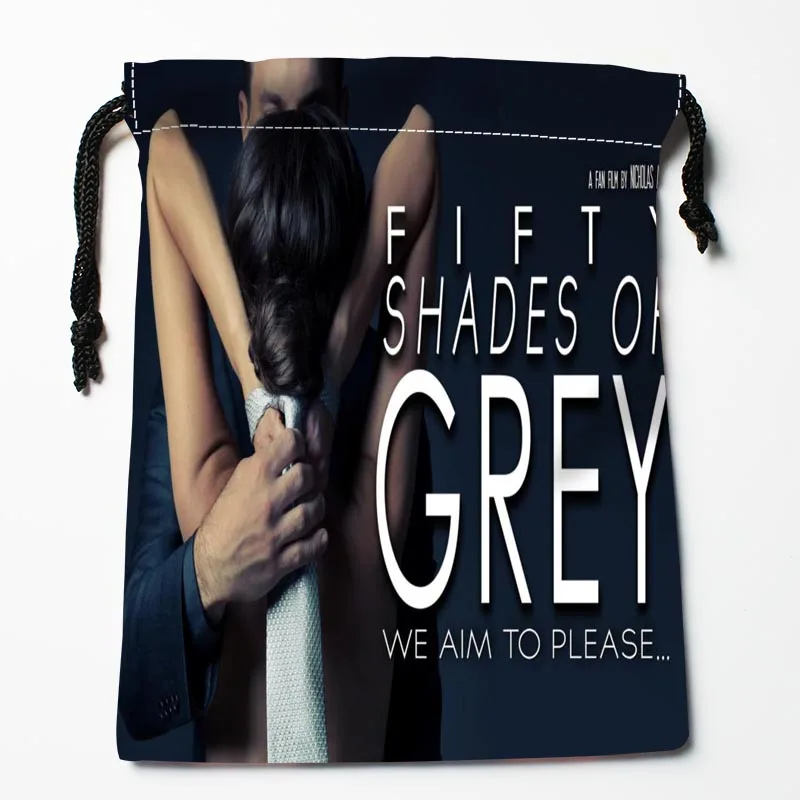 New Arrival Fifty Shades Of Grey Drawstring Bags Custom Storage Printed Receive Bag Type Bags Storage Bags Size 18X22cm