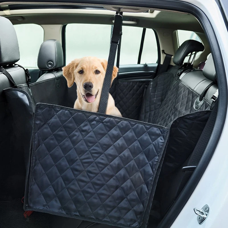 Imagem -05 - Tampas de Assento de Carro para Cães Grandes Assento de Banco de Volta Assento de Carro Interior do Carro de Viagem Acessórios do Cão Portadores do Cão Tampas de Assento de Carro Esteira para Suv