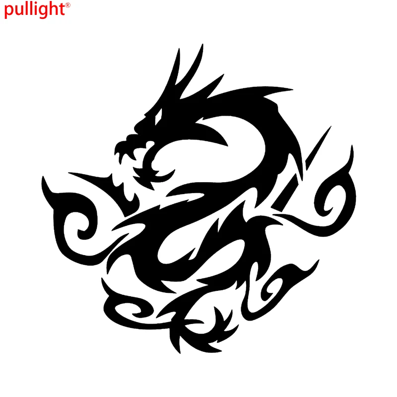 Auto Dragon Racing Vlammen Streep Hood Decals Vinyl Tribal Sticker