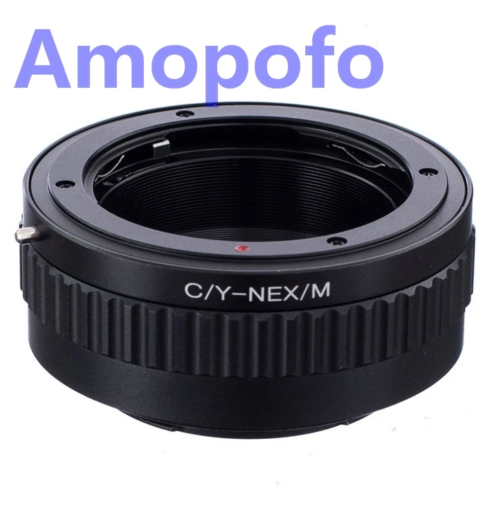 Amopofo CY-NEX/M Adapter Contax Yashica Mount Lens to SonyE Mount Adapter NEX Macro Focusing Helicoid NEX-3, NEX-5, A5000, A6000