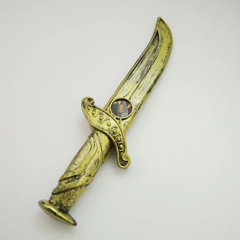 Spada Arma Categoria Ragazzi spada da pirata Pressofuso Pirata Speciale Pugnale One Piece Puntelli per spettacoli di danza Lame di coltello in plastica