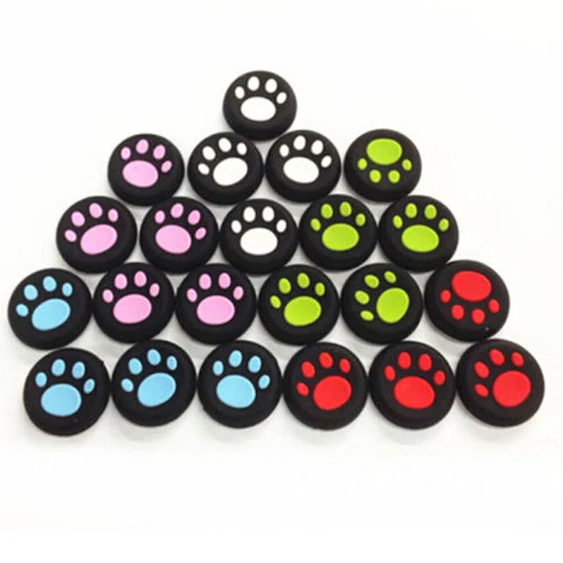 Stücke Thumb-Stick Grip Cap Gamepad Joystick Abdeckung Fall Für Sony PlayStation 3 4 PS3 PS4 Dünne Xbox One 360 controller ThumbStick