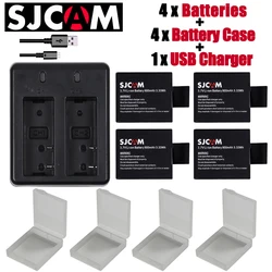 SJCAM-Batería de GIT-LB101 con cargador USB Dual, sj4000 eken H9 GIT, sj5000 sj6000 sj7000 SJ8000 SJ9000