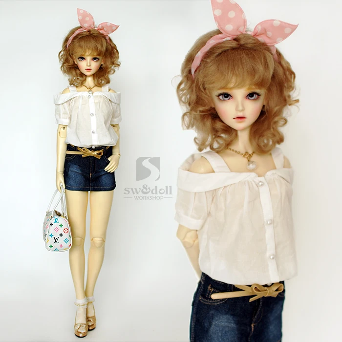 

1/3 1/4 scale BJD clothes Strapless shirt BJD doll accessories for SD.Not included doll,shoes,wig and other accessories 16C0653