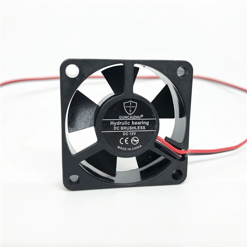 Neuer 35 mm Hydrauliklager 3D-Druckerlüfter 35 x 35 x 10 mm 3,5 cm Lüfter Lüfter DC 5 V 12 V 24 V mit 2-polig – Detail 2