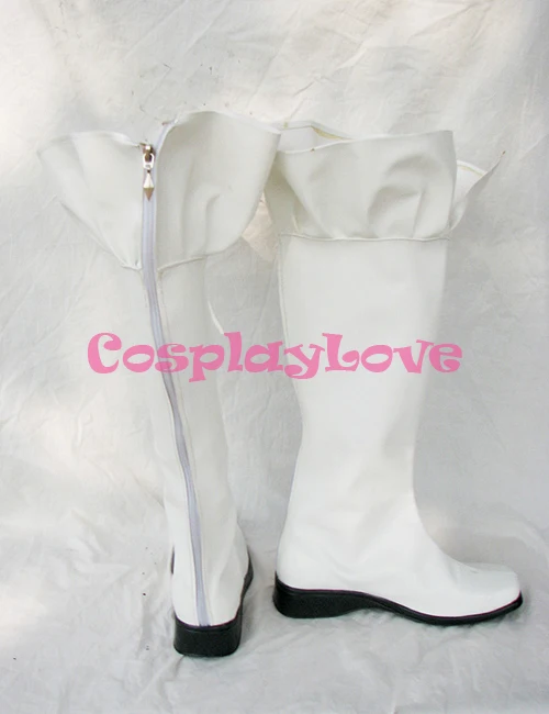 Gundam Seed Destiny Lacus Cosplay Scarpe Stivali Fatti A Mano Su Misura Per Halloween Di Natale CosplayLove