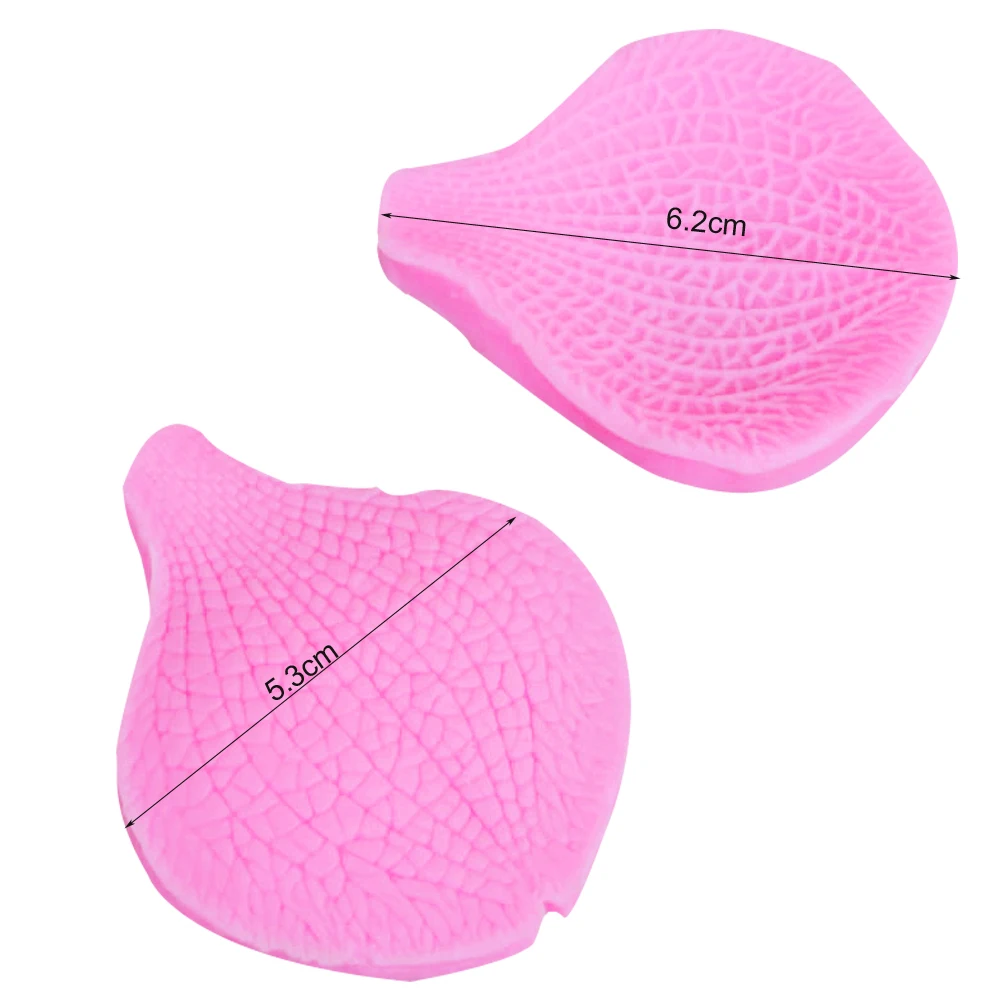 Orchid Petal Veiner &Cutter Flower Silicone Mold Gumpaste Sugarcraft Fondant Mould Cake Decorating Tools CS183 image 2