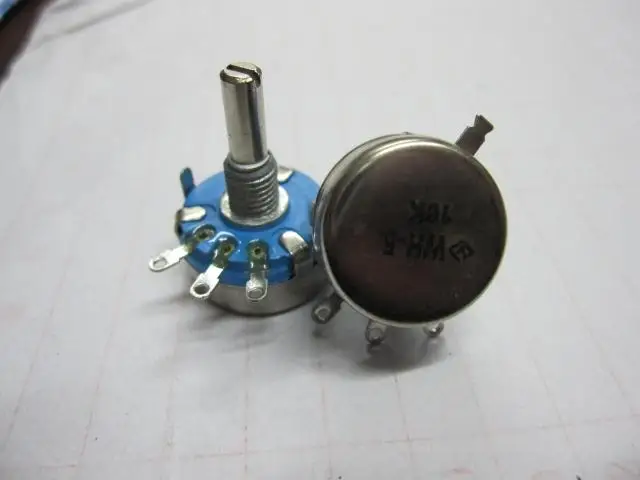 

Fast Free Ship 10pcs/lot H5-1A 0.5W carbon film potentiometer 1K 2K2 4K7 10K 22K 47K 100K 17MM base potentiometer