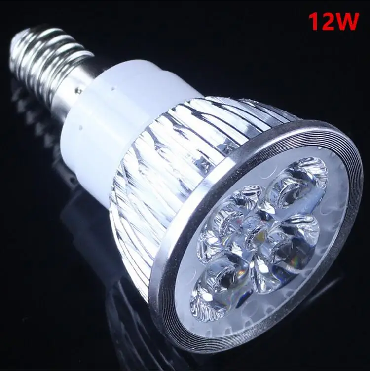 Super Bright 9W 12W 15W E14 LED lamp 110V 220V Dimmable Led Spotlight warm Natural Cools White E14 LED lamp