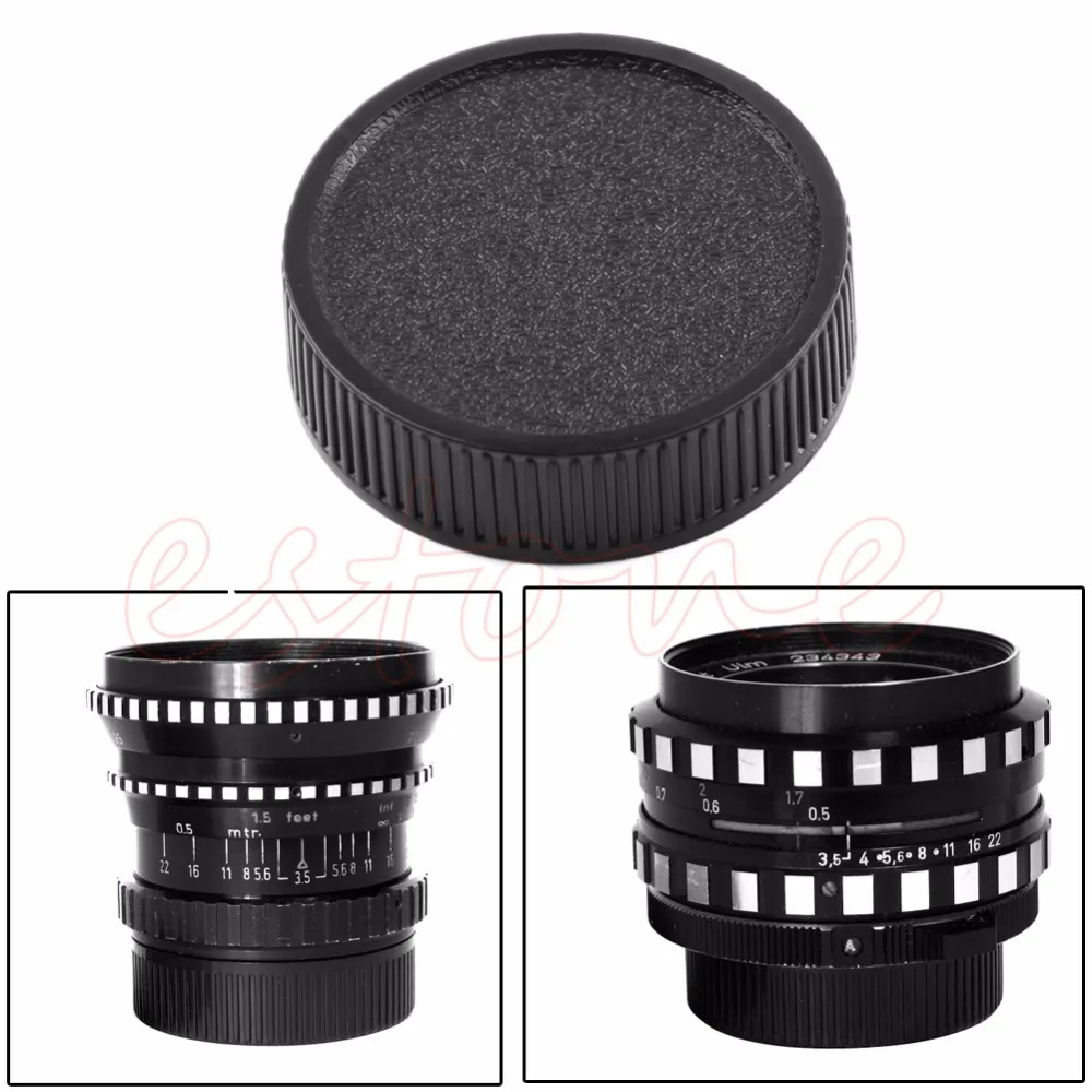 1Pc Rear Lens Cap Cover For M42 42mm 42 Screw Mount Black