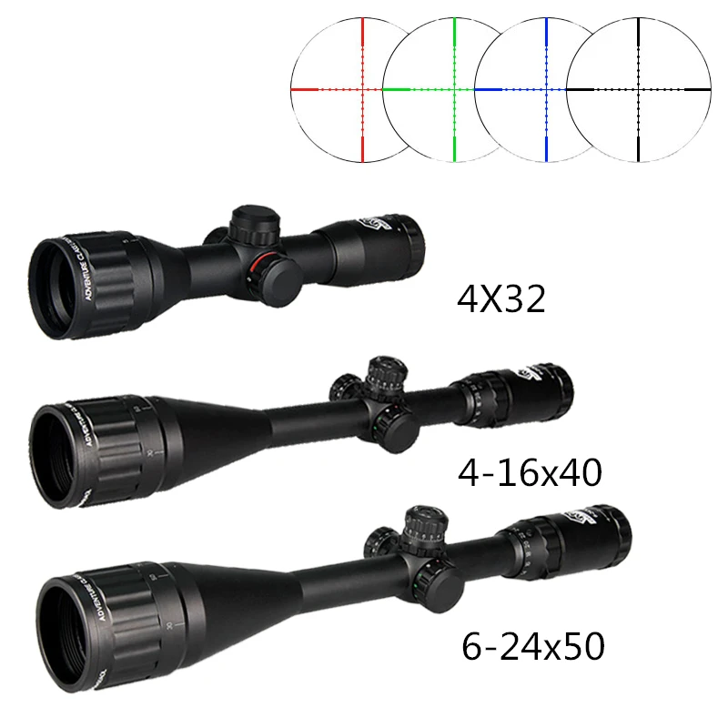 

Canis Latrans 4X32 прицел для винтовки Mil Dot страйкбол пистолет тактический прицел оптический прицел 4-16X40 прицел для винтовки 6-24x50