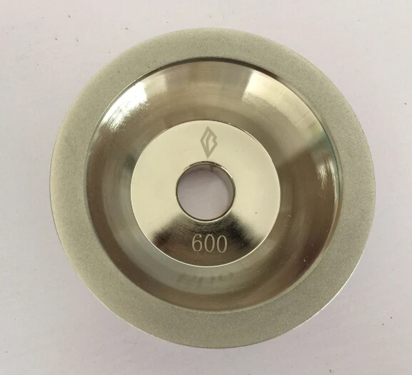 100x10x5x20(3/4)x35mm Diamond Grinding Wheel Cup #100/150/200/320/400/600 Grit Cutter Grinder for Carbide Metal 11C9