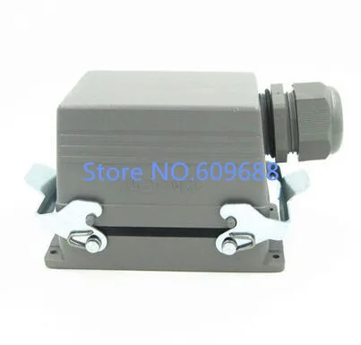 

Aviation plug,Heavy Duty connector,Socket Plug Rectangle HDC-HE-048-1 48pins 16A