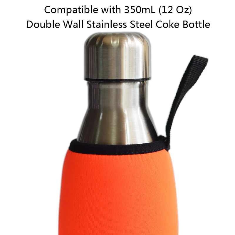 Sports Water Bottle Case Insulated Bag Neoprene Pouch Holder Sleeve Cover Carrier for Mug Bottle Cup 150*70mm