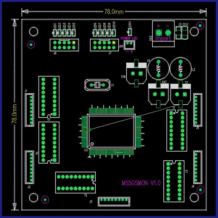 Módulo de interruptor Industrial OEM/ODM tamaño Mini, 78x78mm, Gigabit no gestionado, 5 puertos rj45, módulo de interruptor industrial