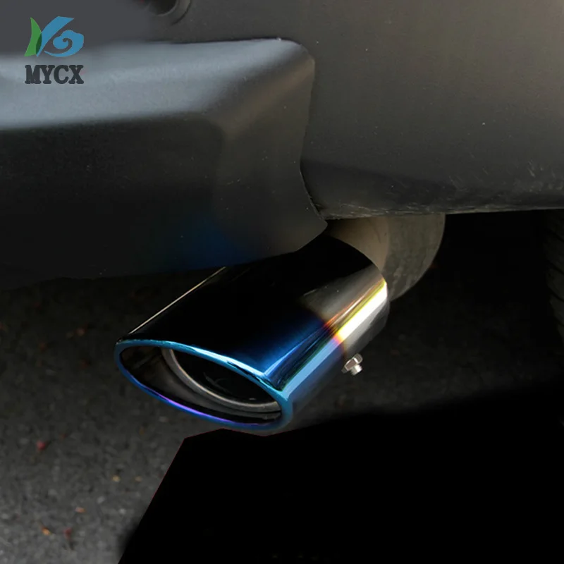 Chrome Exhaust Muffler Tip End Pipes For Toyota Rav4 RAV 4 2006 2007 2008 2009 2010 2011 2012