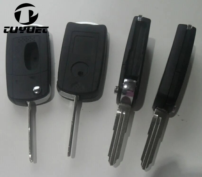 

Modified Folding Flip Remote key Shell 2 Buttons for Mitsubishi New ASX GRANDIS Outlander LANCER-EX With Right Key Blade