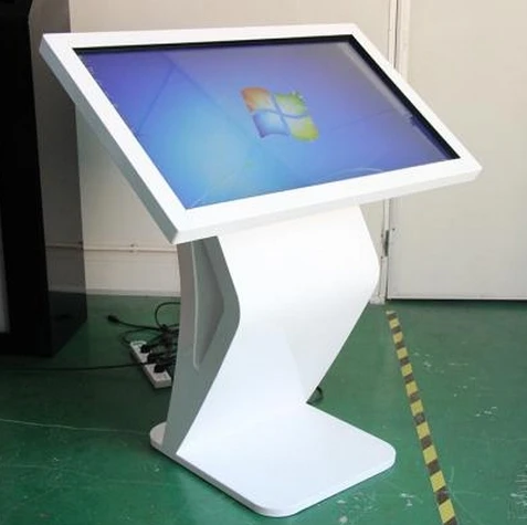 Suporte de chão multimídia lcd tft hdmi com tela de toque de 42 polegadas, wi-fi, horizontal, interativo