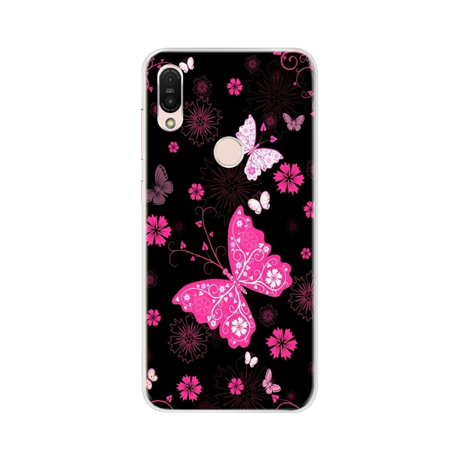ASUS Zenfone Max Pro M1 ZB602KL 용 귀여운 실리콘 케이스 ASUS M1 ZB602KL ZB602 ZB 602 KL Funda 용 전체 보호 케이스