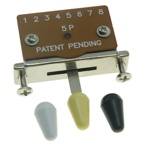 KAISH interruptor de palanca de pastilla de guitarra de 5 vías de alta resistencia interruptor Selector de pastilla de guitarra para ST TL 5 puntas disponibles