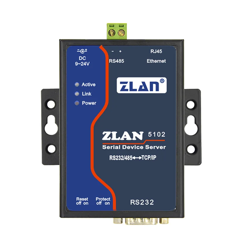 

Последовательный сервер 485 485 для Ethernet 232 для Ethernet ZLAN5102