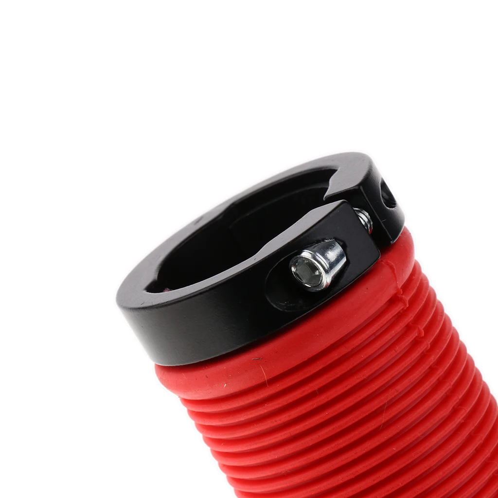 Bicycle Parts MTB Bike Handlebar Grips Silicone Gel Lock on Anti slip Bicycle Grips Ends 13cm*22mm Black/Red/Green/Yellow