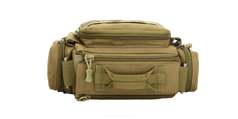 Männer Taille Tasche 1000D Nylon Wasserdichte Fanny-Pack Gürtel Hüfte Bum Sling Brust Taschen Daypack Military Reise Assault Molle Tasche – Detail 14