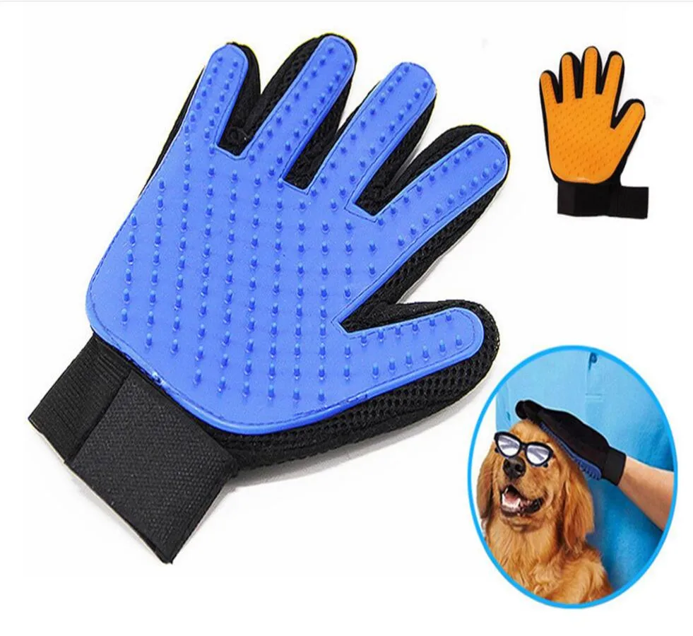 Haustier hund produkte hund reinigung handschuh 1 stück hund bad handschuh Sauber Massage Handschuhe Bad Reinigung Liefert Haustier Bad Pinsel 23*17cm