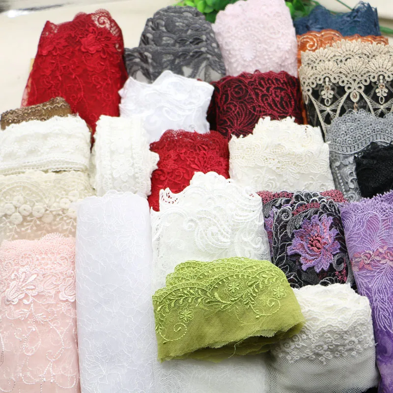 

3.5-16CM 20Y garment accessories DIY lace water soluble lace cotton lace curtain sofa