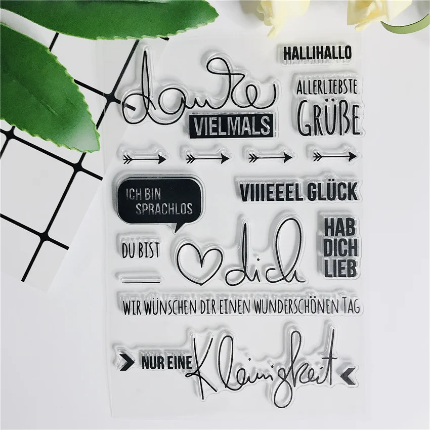 German Clear Stamps…