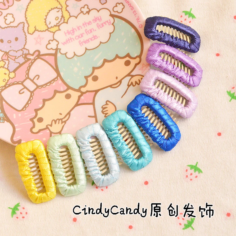 50PCS Wide Plain Needle Comb Clip BB Hairpin hair clip Tactic leave hair clip to Yorkshire headdress pet accessories