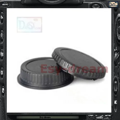 Rear Lens Cap Cover + Camera Front Body Cap For Canon EOS DSLR and EF EF-S Lens PA328