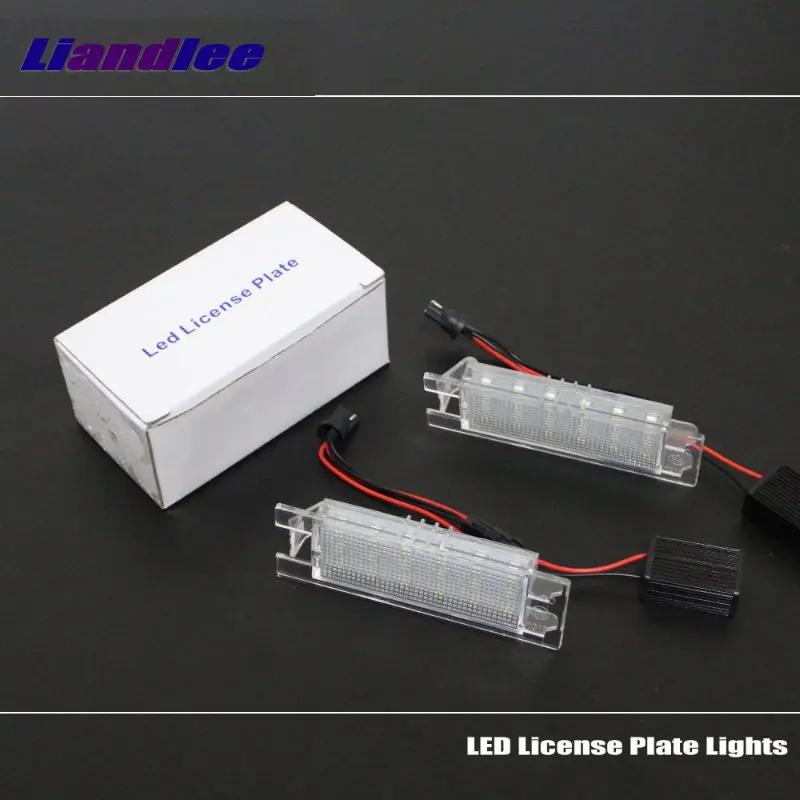 

Liandlee Car License Plate Lights For Buick Verano 2015-2016 Auto Number Frame Lamp Bulb LED Illumination Accessories