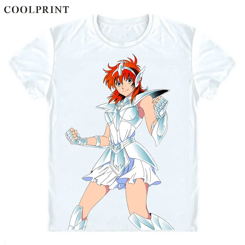 Pegasus Tenma Pegasasu no Tenma T Shirt Saint Seiya Knights of the Zodiac Men Casual TShirt Premium T-Shirt Short Sleeve Shirts